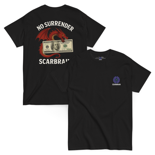 T-shirt “NO SURRENDER” classica unisex