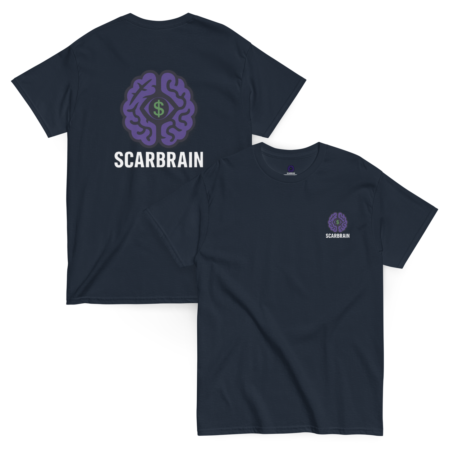T-shirt "SCARBRAIN OG" classica unisex