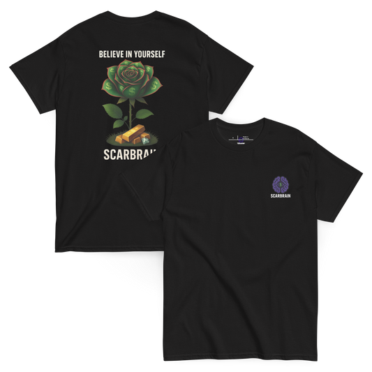 T-shirt "BELIEVE IN YOURSELF" classica unisex