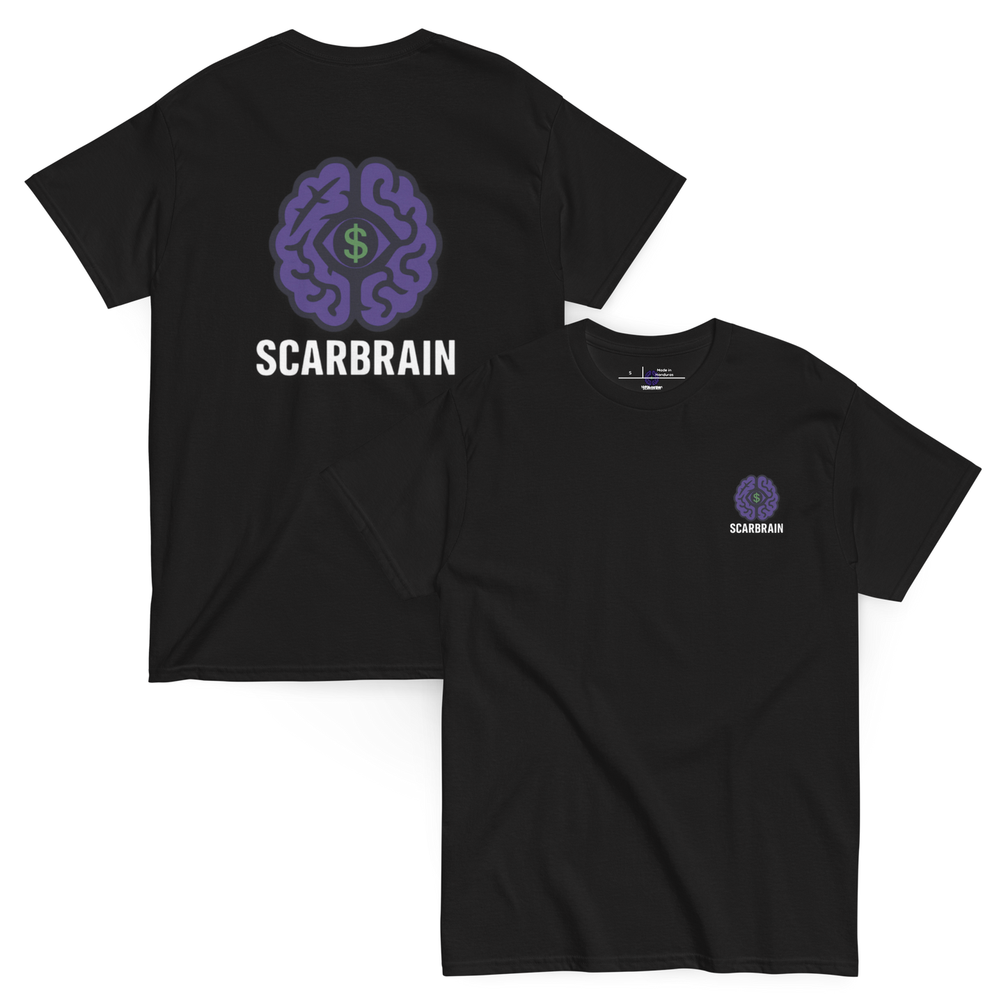 T-shirt "SCARBRAIN OG" classica unisex
